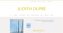 Desktop Screenshot of judithdupre.com